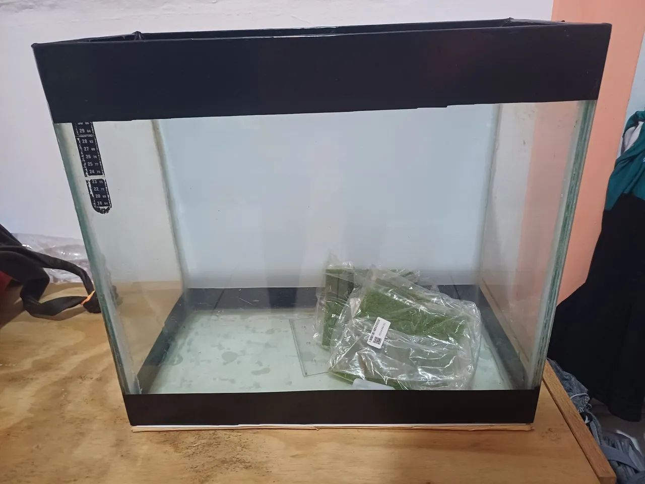 Aquário de vidro +50L - Foto 4