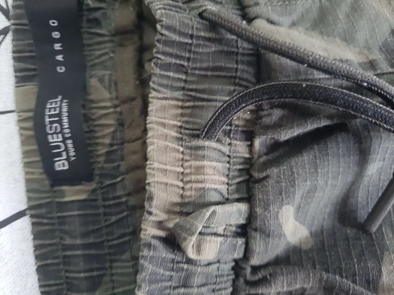 Calça Cargo Blue Steel Camuflada Masculina - Foto 3