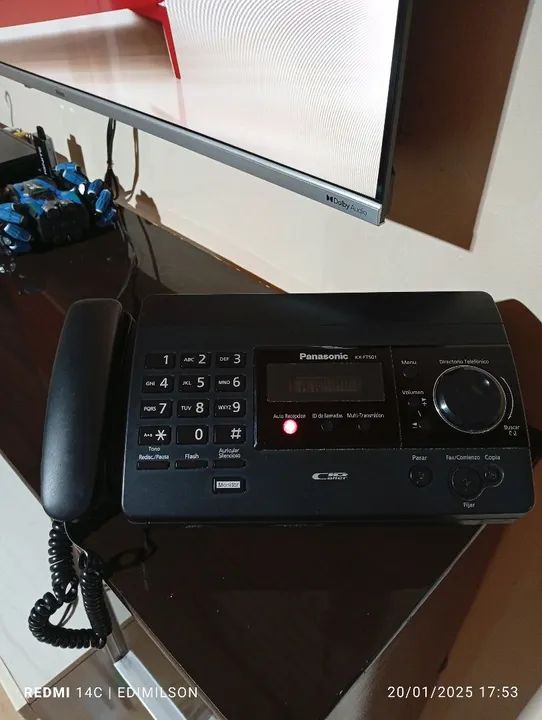 Telefone Fixo Panasonic com Design Clássico - Foto 6