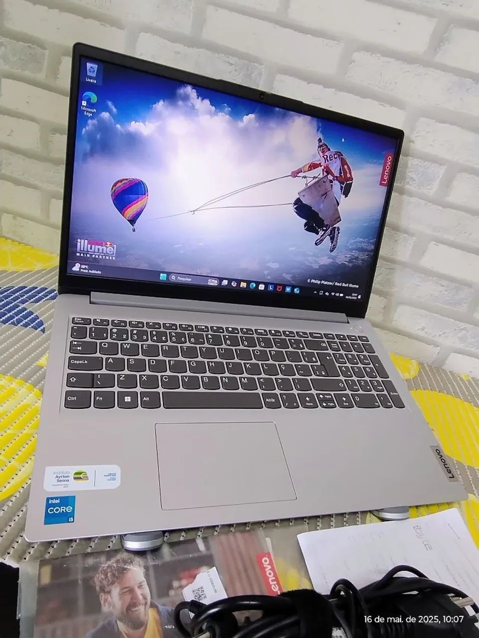 Notebook Lenovo i5 12 geração 8gb 512gb com garantia  - Foto 4