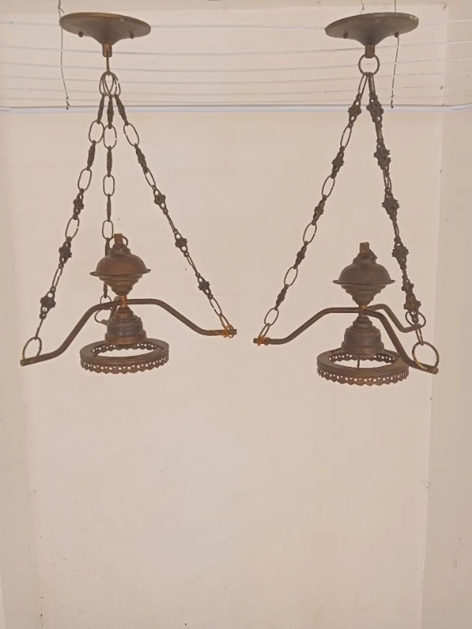 Lustre de metal antigo! - Foto 5