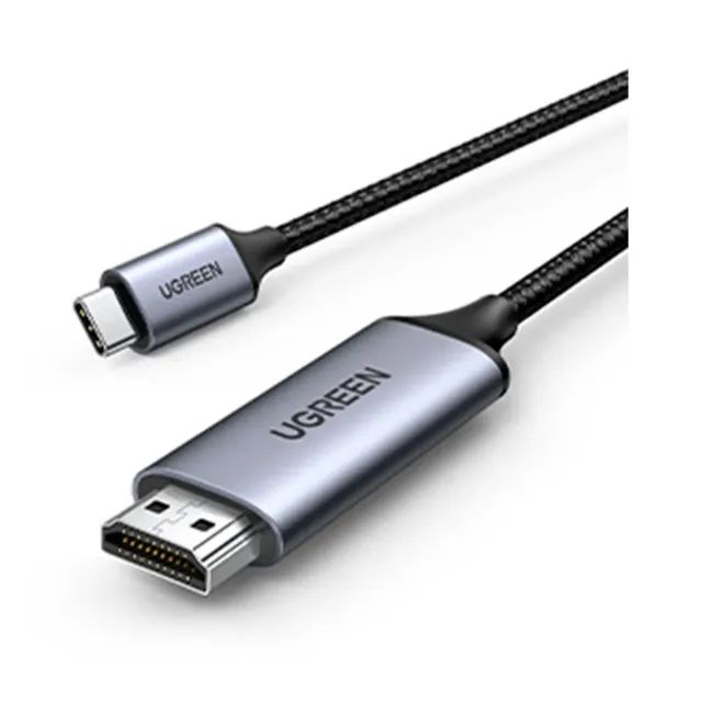 Cabo Ugreen USB-C para HDMI, 1,5 Metros, 4K a 60 Hz - Cinza/Preto - Foto 3