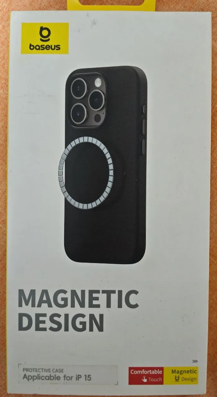 Capa Baseus Magnética para iPhone 15+ 2X Película BASEUS HD glass corning Glass