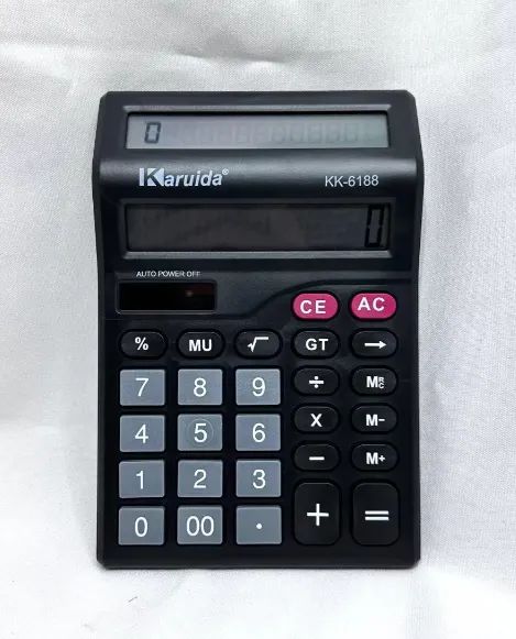 Calculadora Karuida kk-6188 Visor duplo 12 Dígitos Teclas Grandes - Foto 2