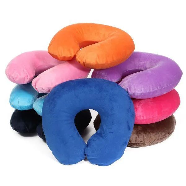Almofadas de Pescoço Coloridas - Conforto e Estilo!
