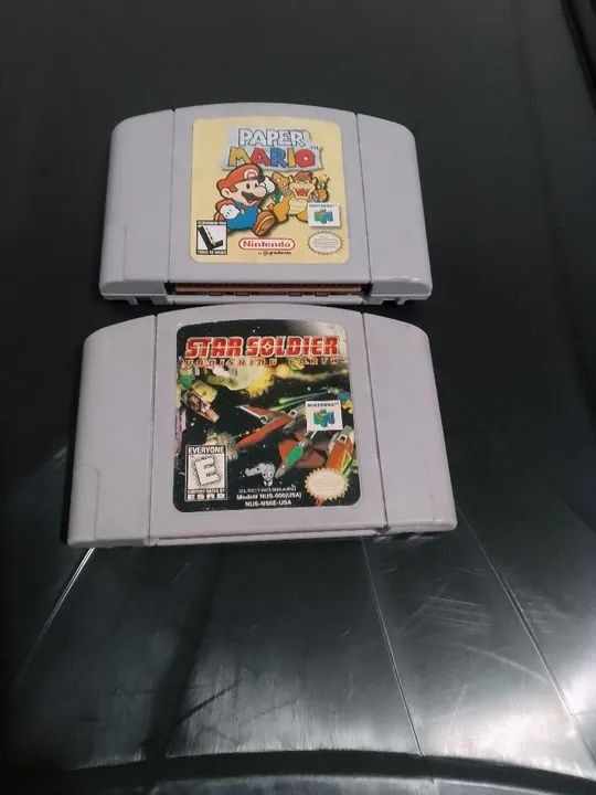 Jogo Nintendo 64 - Paper Mario e Star Soldier