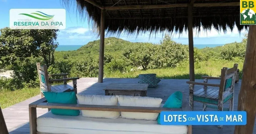 Terrenos para comprar na Praia da Pipa, Tibau do Sul/RN, o Reserva da Pipa.