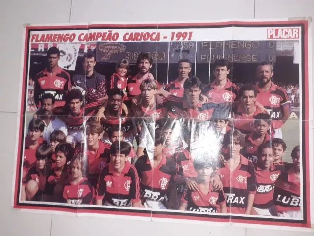 MATERIAL RARÍSSIMO DO FLAMENGO! REVISTAS, POSTERS, ETC - Foto 5