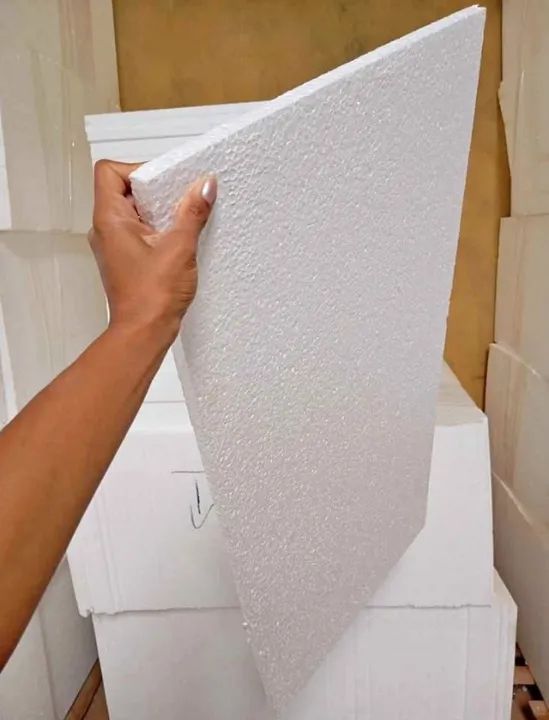 Placas de isopor 20mm-100 cm x50 cm 