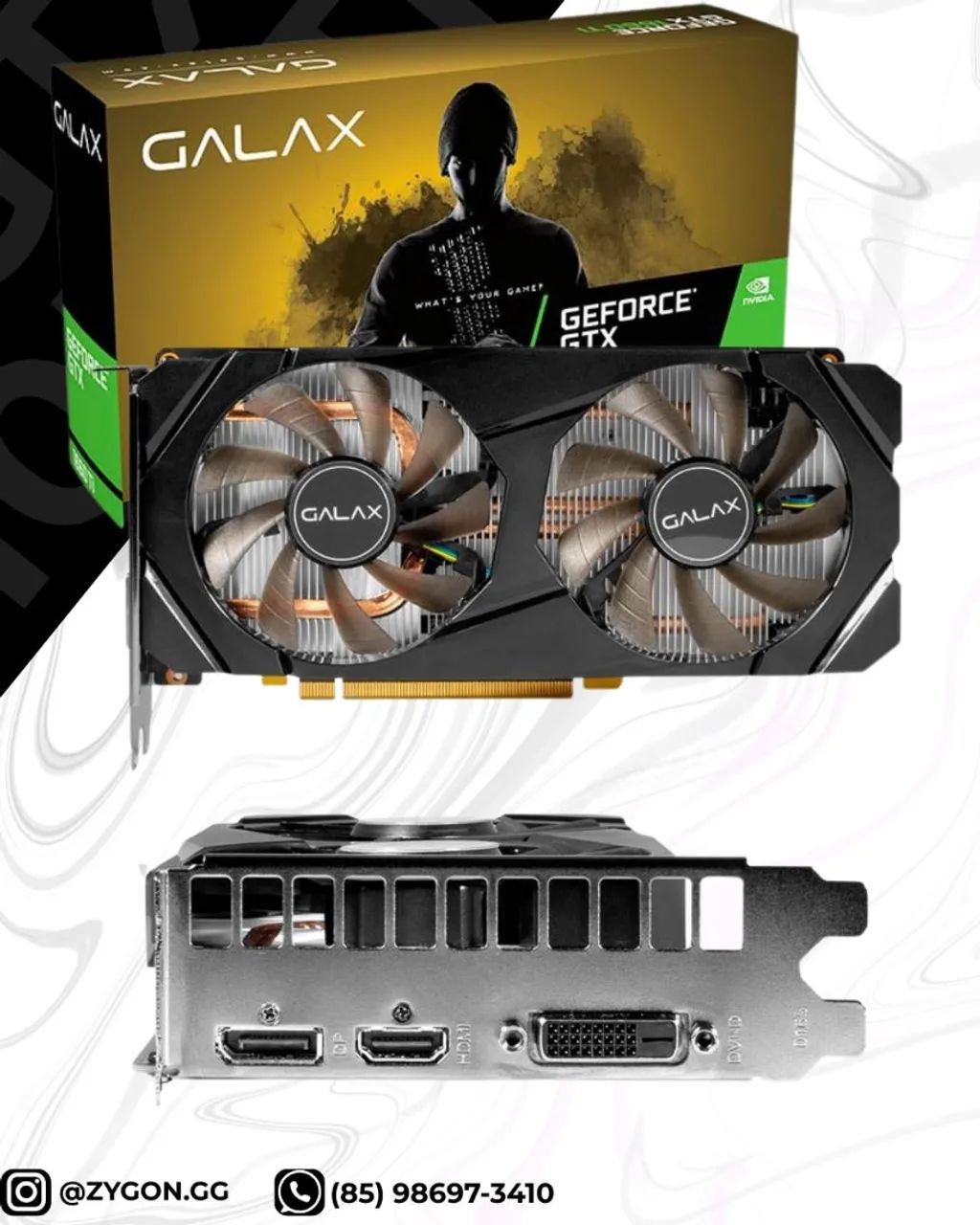 Galax Geforce Nvidia Geforce Gtx 1660 Ti 6gb Gddr5 Galax Gtx