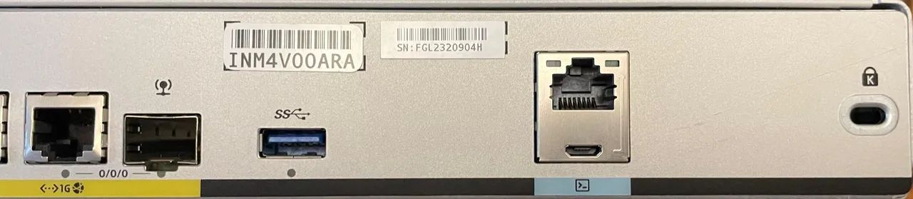 Roteador Cisco ISR C1111-4P - Ótimo estado - Sem Fonte - Foto 2