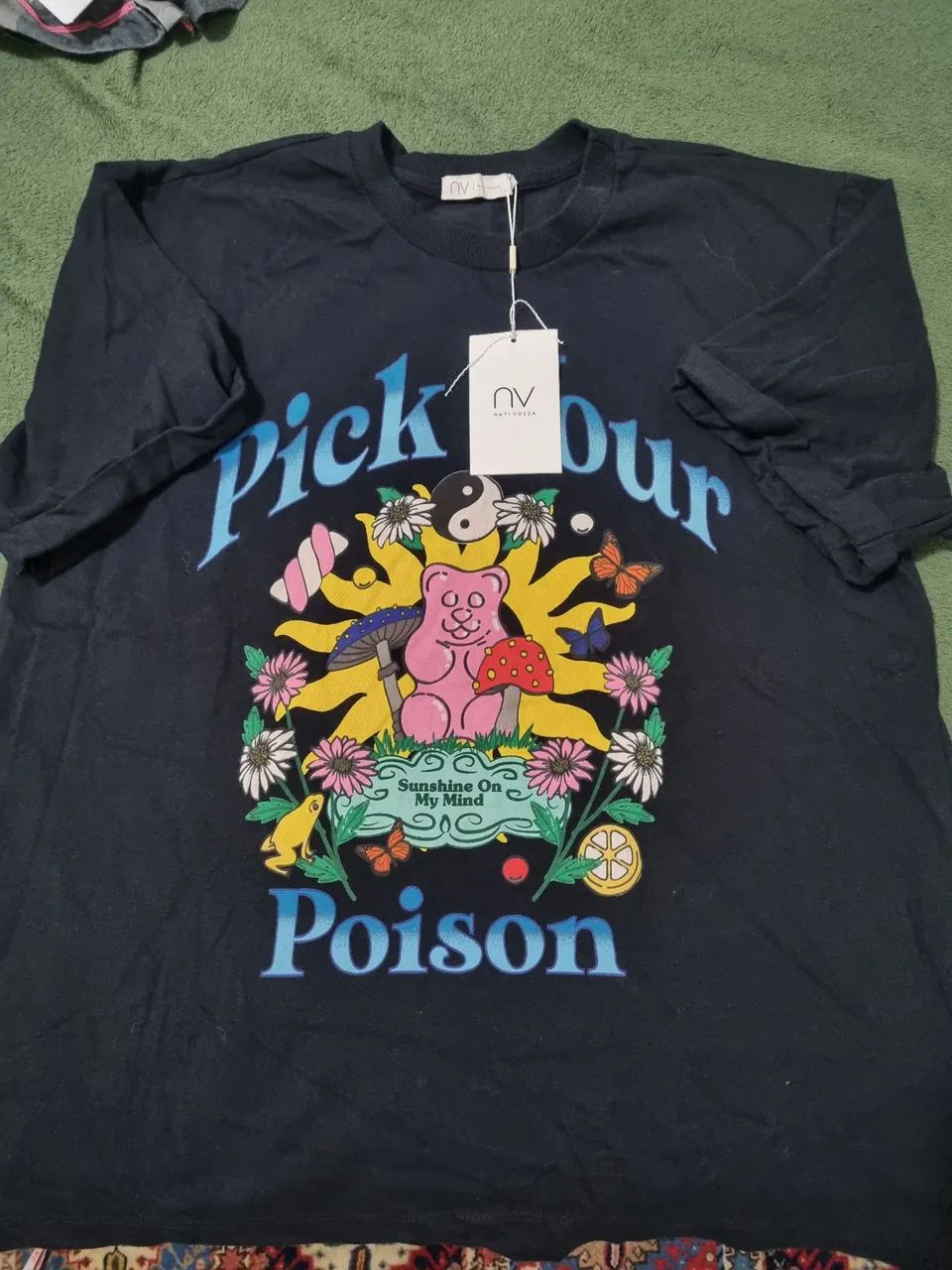 Camiseta preta nova bynv,  m - Foto 4