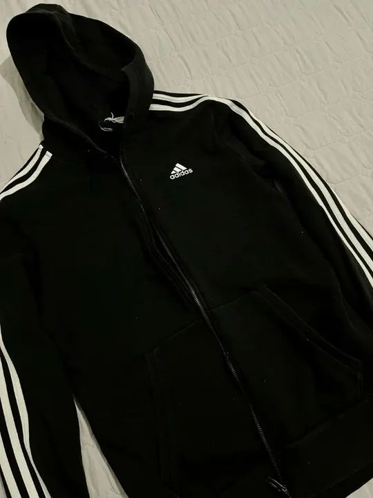 Casaco Moletom Adidas - Foto 3