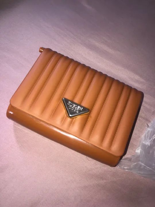 Bolsa de mão marrom - Nova - Foto 3