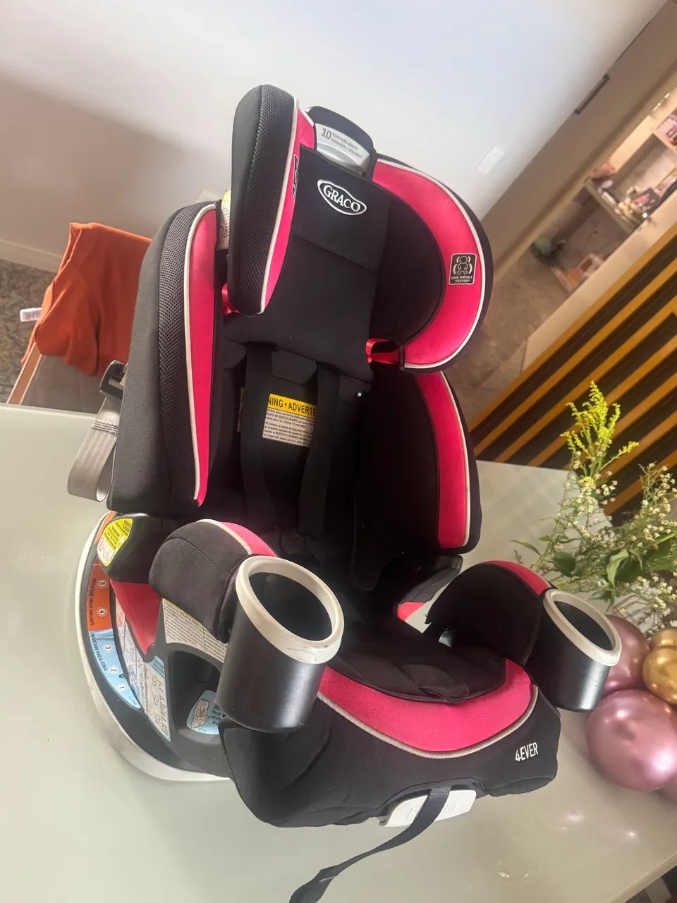 Cadeira veicular infantil GRACO modelo 4ever importada  - Foto 6