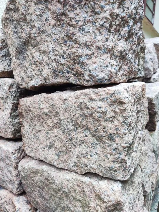 3 m² Bloco Pedra Granito Bruto Fundação Muro Arrimo