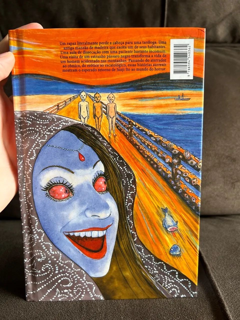 Manga Fragmentos do Horror Junji Ito Dark Side - Foto 2