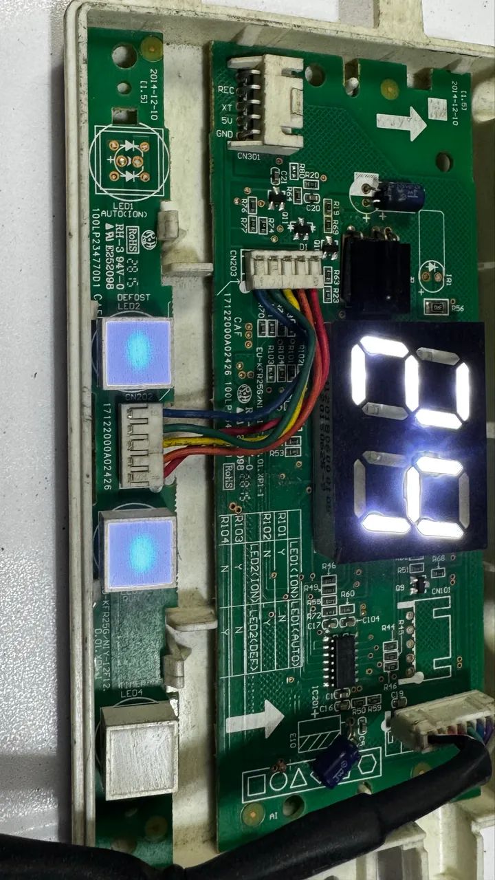 Placa receptora midea inverter 