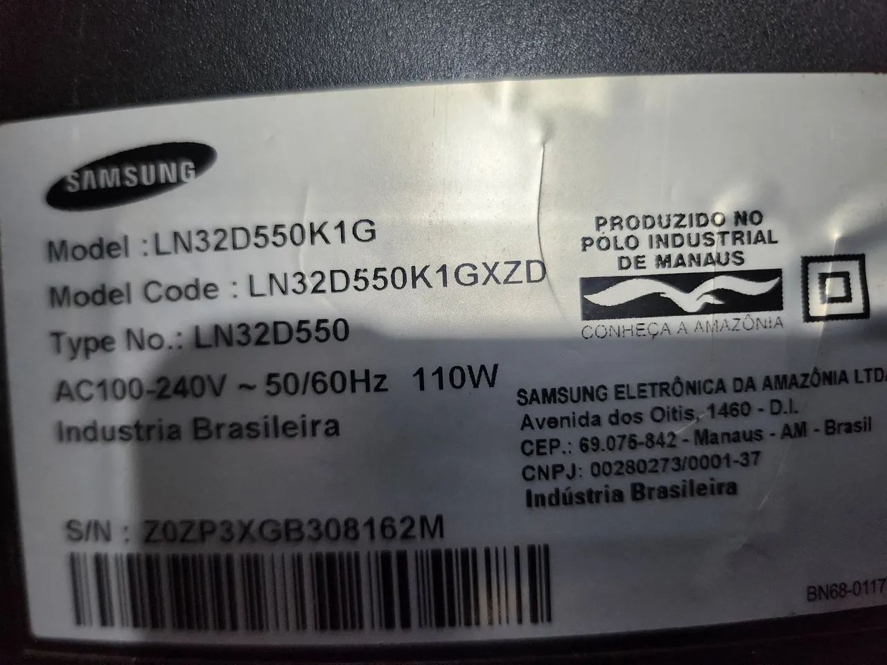 Placas da tv Samsung, LN32D550K1G,funcionando  - Foto 3