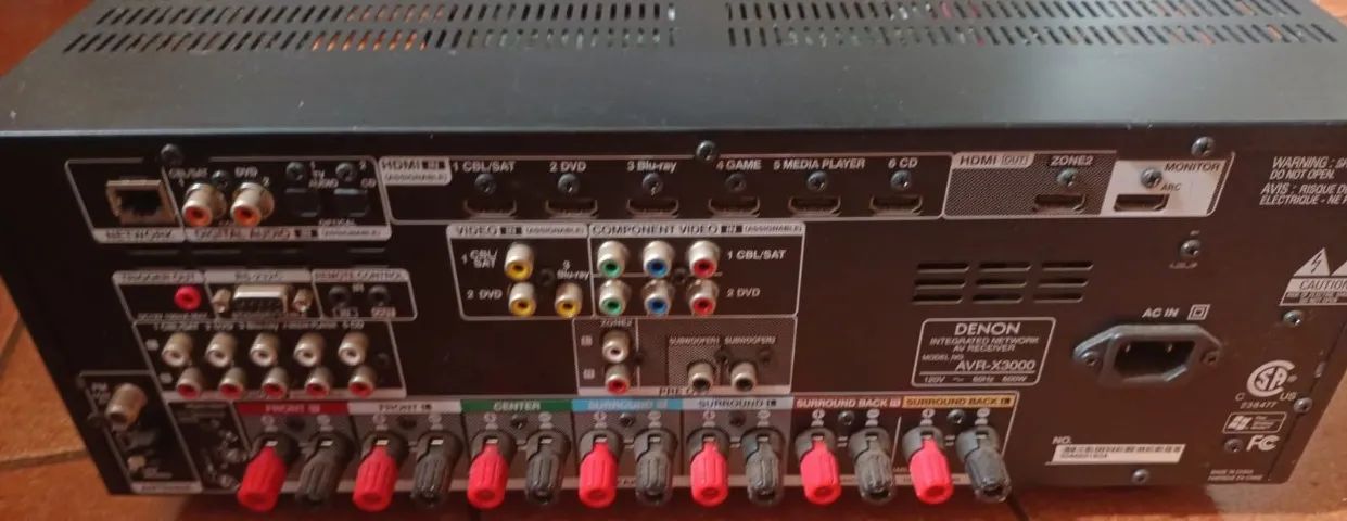 Receiver Denon AVR-X3000 - Foto 2