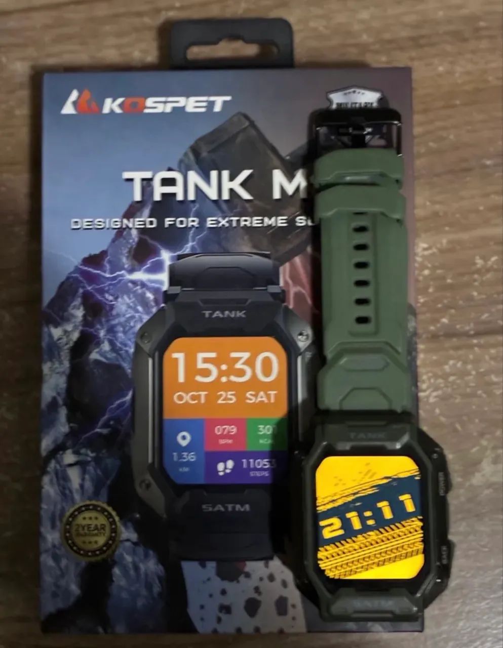 Smartwatch Tank M1 - Foto 3