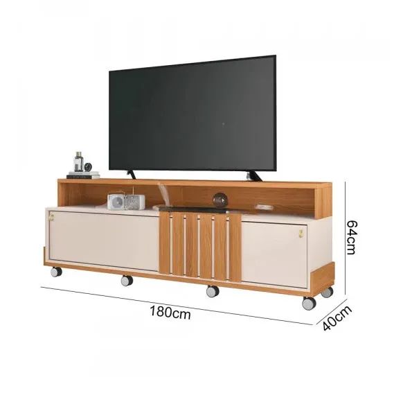 Rack Bancada para TV Graci 1.8M - Foto 2