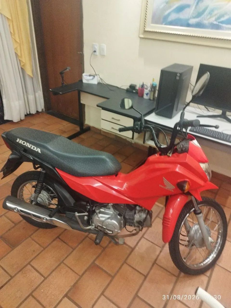 Pop110i baixa km a venda 
