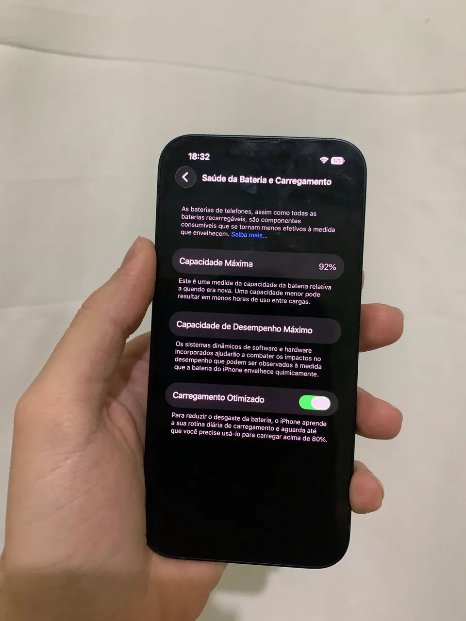 Iphone 14 Midnight 128GB - 92% SAÚDE BATERIA - Foto 4