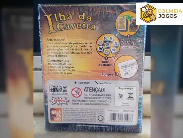  Ilha da Caveira /Novo e Lacrado - Foto 2