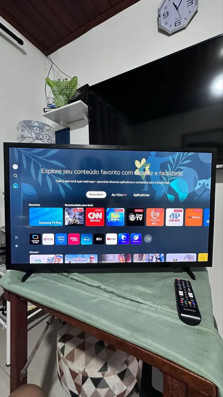 Smart TV Samsung 32 Tizen Wi-Fi + 3 Meses de Garantia