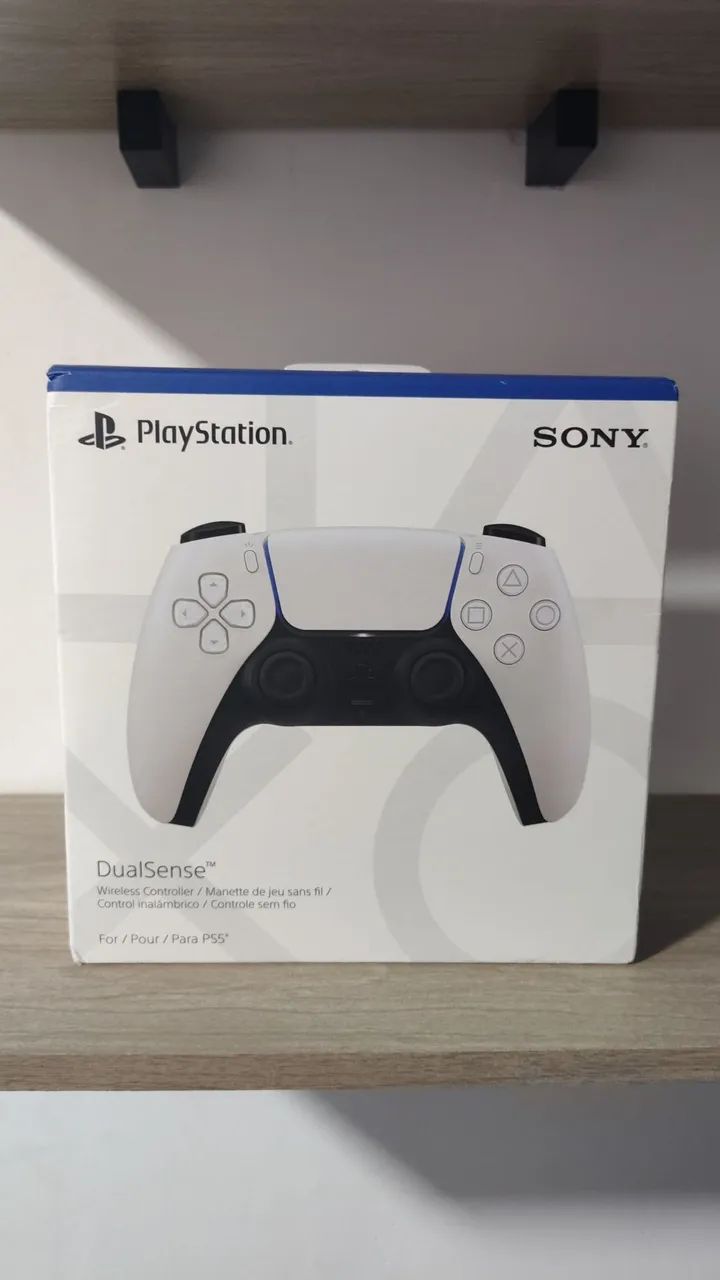 Controle de ps5 lacrado com NF e um ano de garantia 
