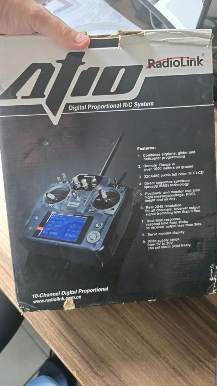 radio controle  AT10 RADIOLINK - Foto 2