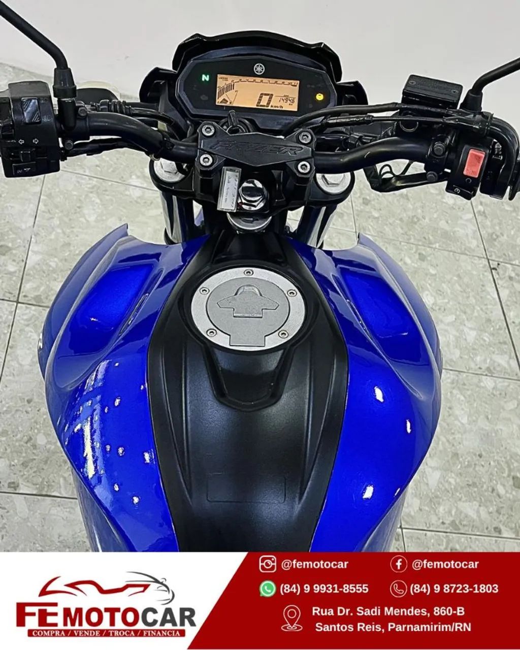 FZ25 ANO 2023 COM ABS - Foto 3
