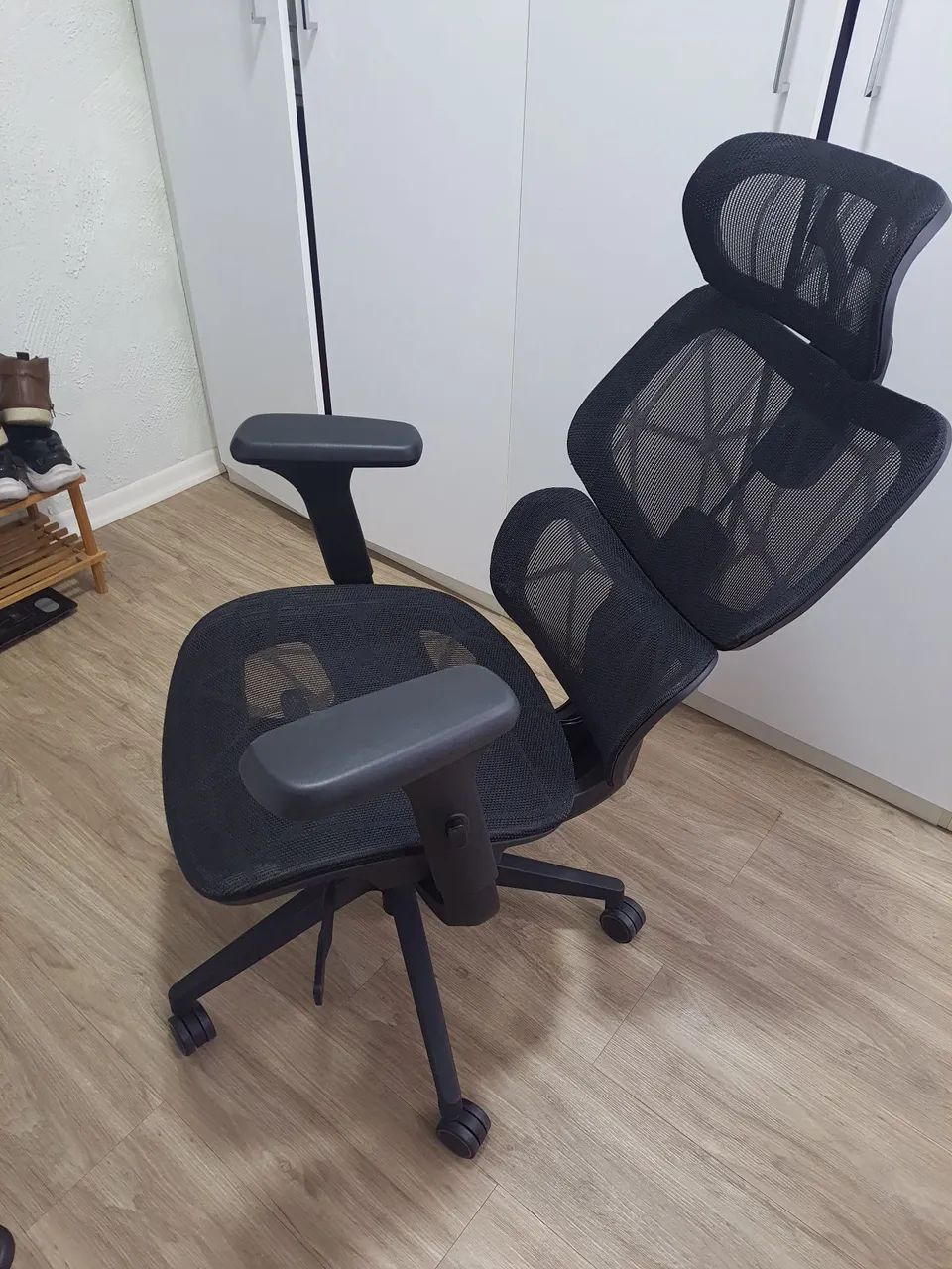 Cadeira Ergonômica Elements Siggy Mesh Preta  - Foto 3