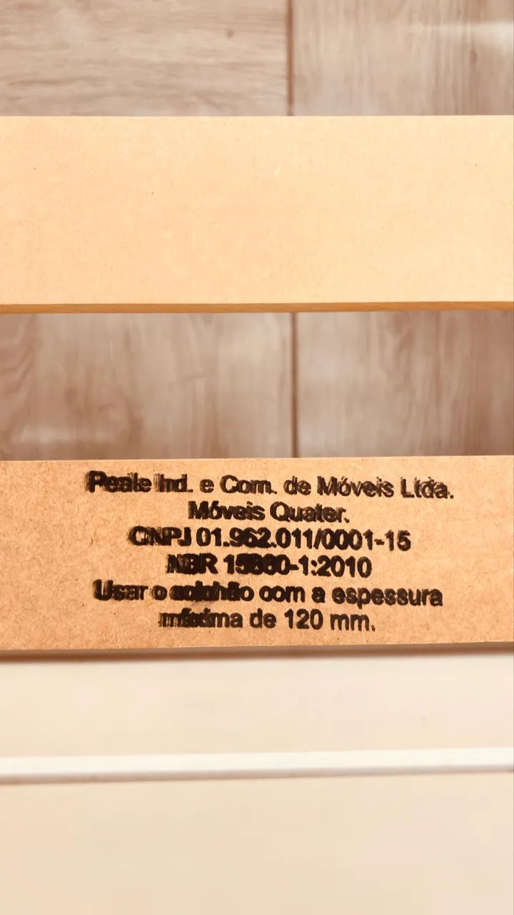 Berço Quater vira caminha + Colchão - Foto 4