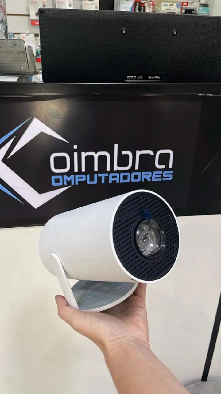 Projetor Portátil Smat 4k Android 11.0 Bluetooth Agold -Loja Coimbra Computadores Entrega