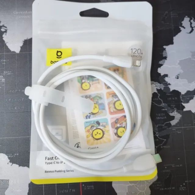 Cabo para iPhone Tipo C para Lightning Baseus 20W PD - Foto 2