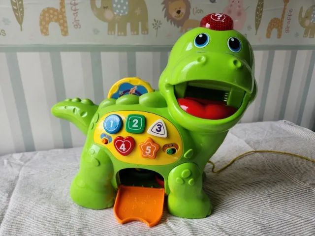 Brinquedo Interativo Vtech Chomp & Count Dino