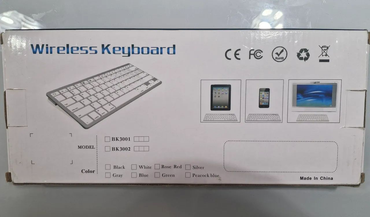 Teclado sem fio Bluetooth - Foto 2