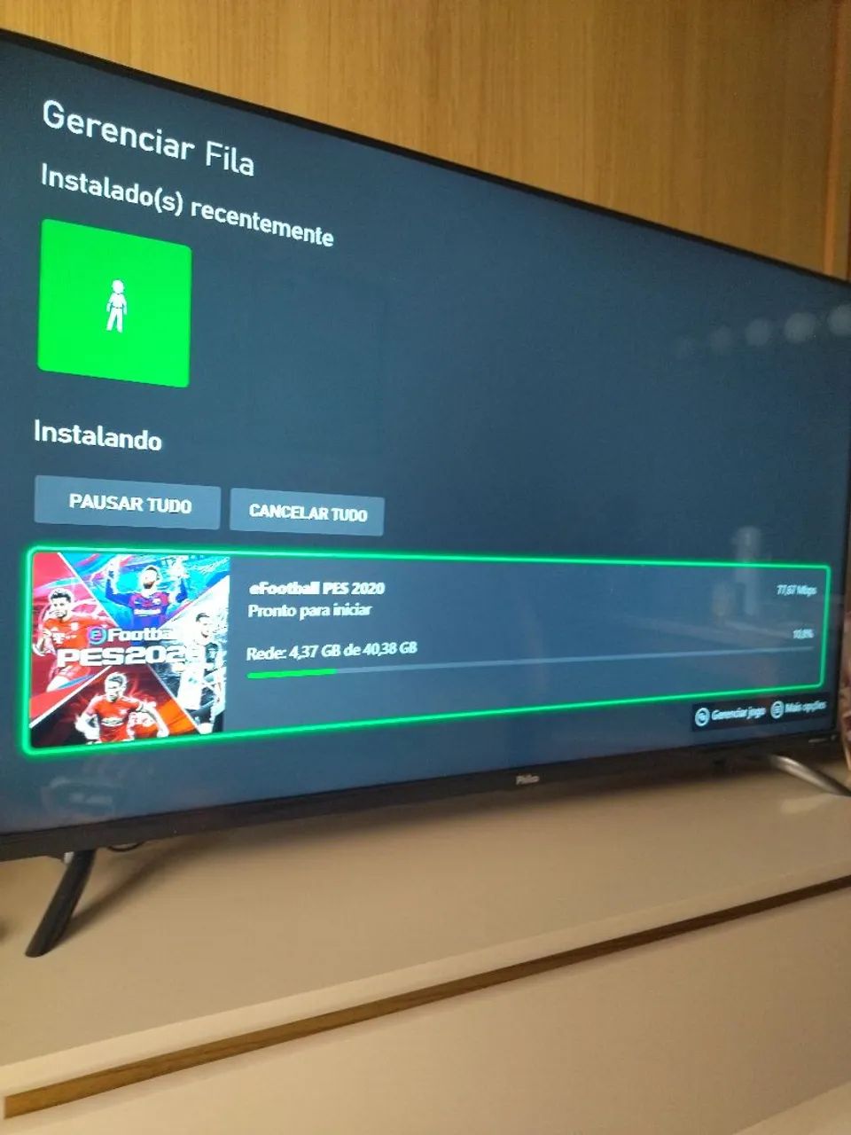 ÚNICO DONO Console Xbox One S 1TB + 1 controle  - Foto 5