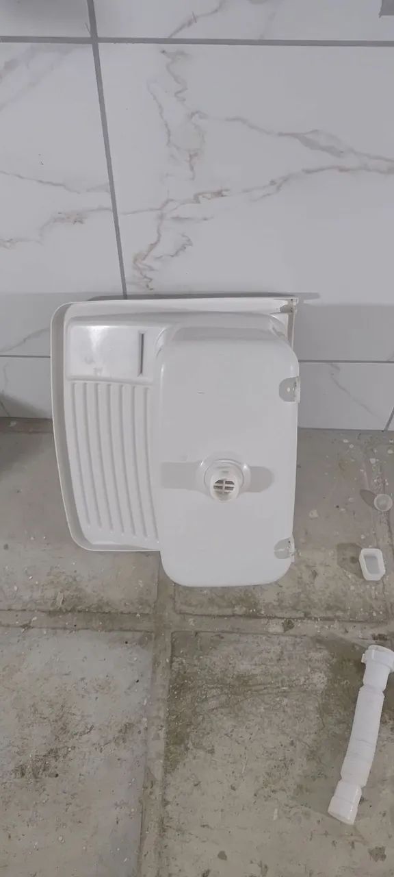 Tanque Plástico Lavar Roupa + Sifão Simples - Foto 3