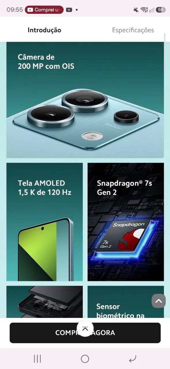 Redmi Note 13 Pro 5G 512gb 12gb 200mp - Foto 4