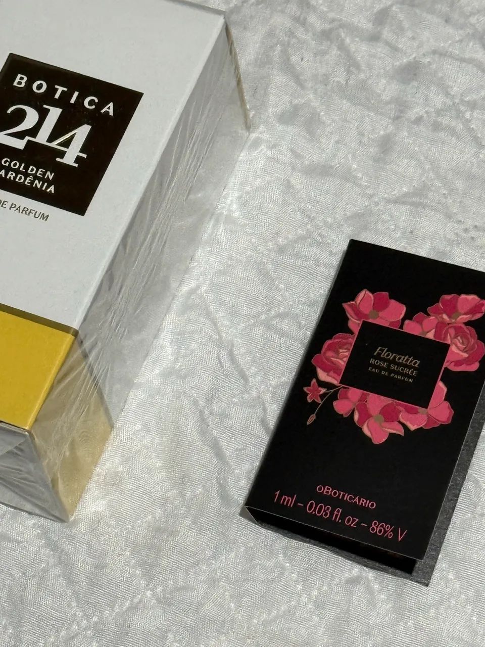 BOTICA golden gardênia O Boticário + brinde - Foto 3