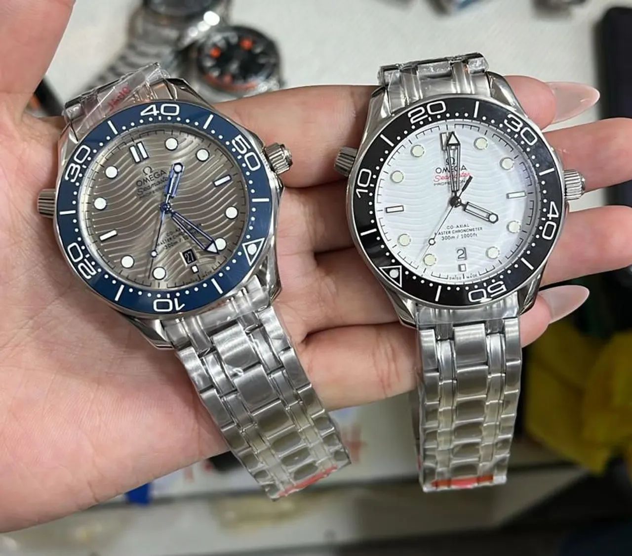 Relógio Omega Seamaster Diver Co-Axial master - Foto 5