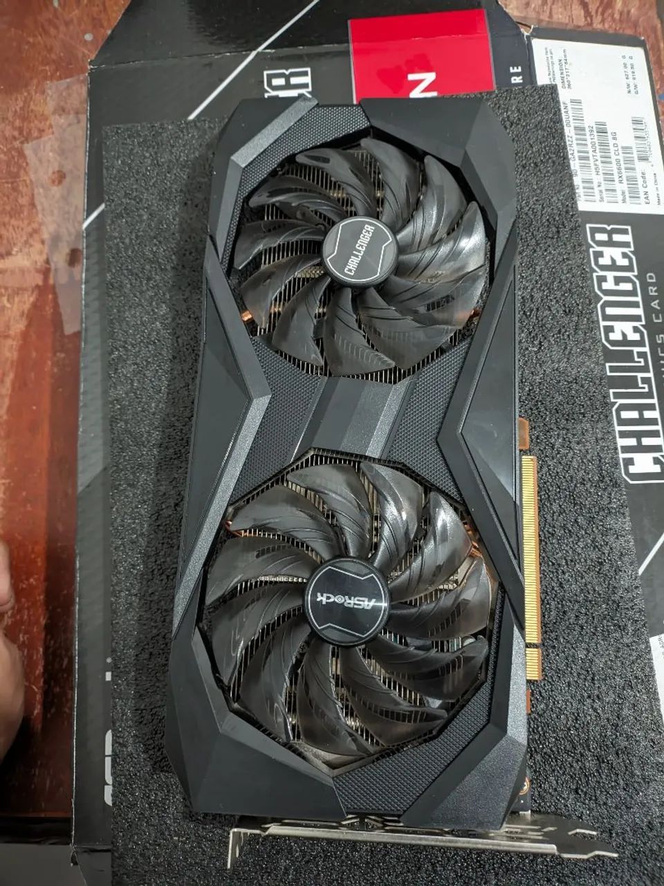 Rx 6600 8gb ASROCK CHALLENGER