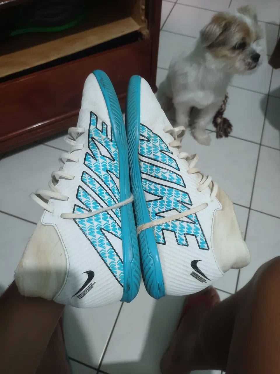 Chuteira mercurial futsal tamanho 40 - Foto 3