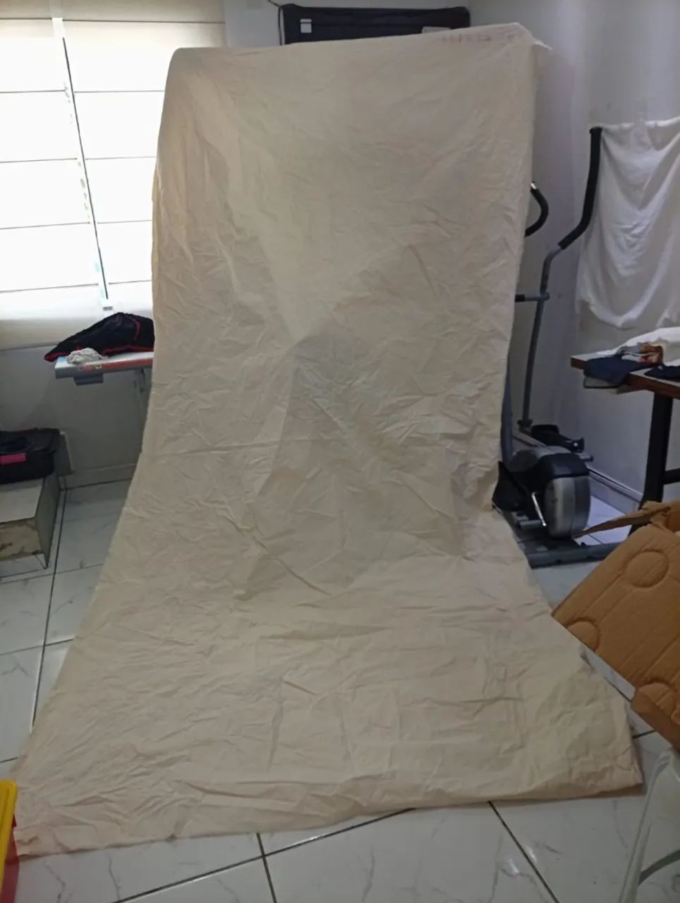 Tecido jeans malha crua