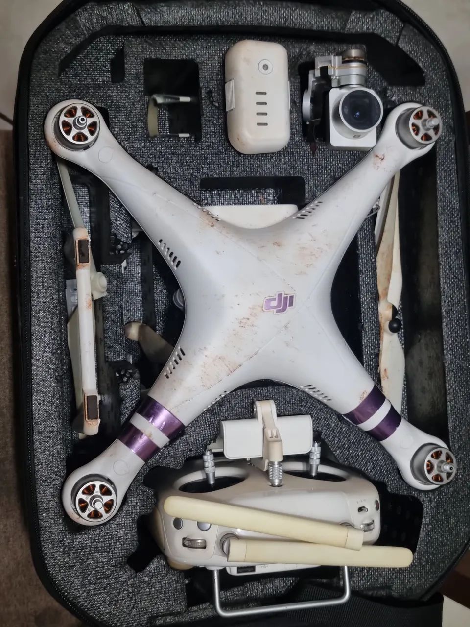 Phantom 3 4k profissional para reparo peças ou conserto