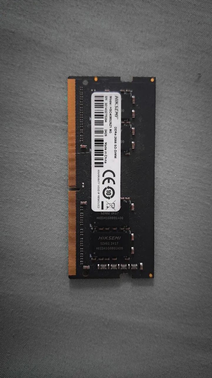 MEMORIA DDR4 8Gb - NOTEBOOK - Foto 2