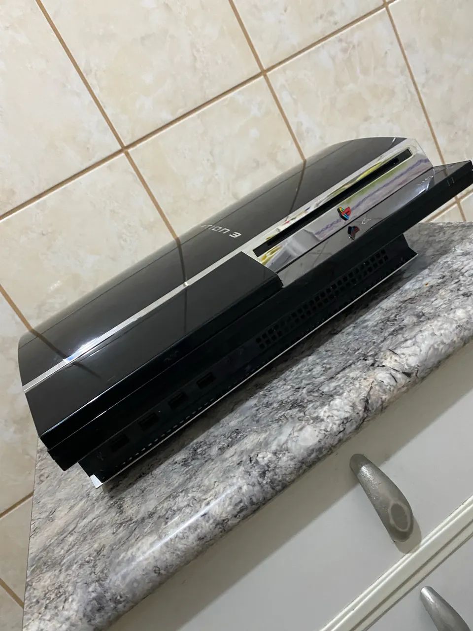 PS3 FAT retrocompativel com defeito Ylod !!! - Foto 5
